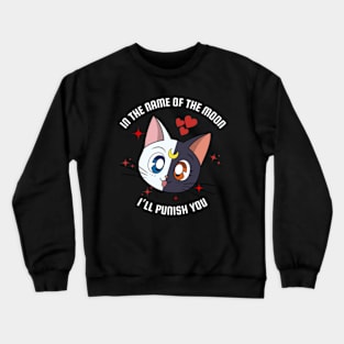 Sailor Moon Cat Luna & Artemis Crewneck Sweatshirt